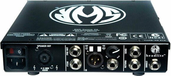 Hybrid Bass Amplifier SWR Headlite 400W - 2