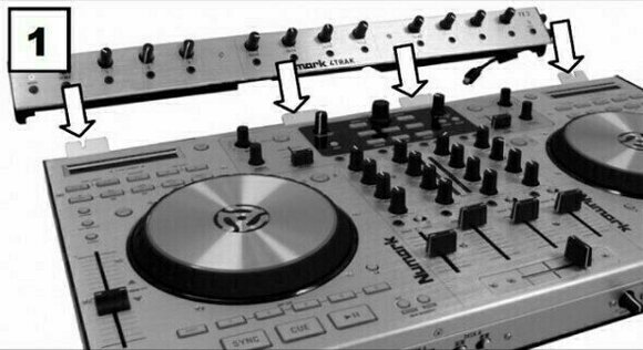 Controlador para DJ Numark 4TRAK - 4