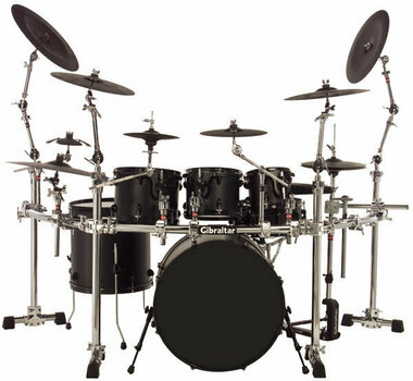 Rampa pre bicie Gibraltar GCS-450C Chrome Road Series 3-Side Rack - 2