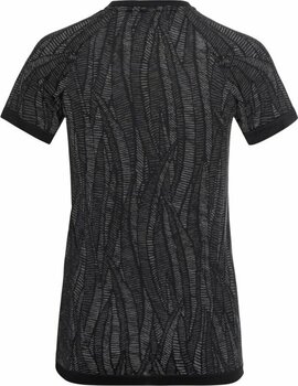 Κοντομάνικη Μπλούζα Τρεξίματος Odlo The Blackcomb Light Short Sleeve Base Layer Women's Black/Space Dye S Κοντομάνικη Μπλούζα Τρεξίματος - 2