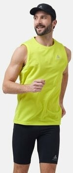 Hardloopshirt met korte mouwen Odlo Men's ESSENTIAL Base Layer Running Singlet Evening Primrose S Hardloopshirt met korte mouwen - 3