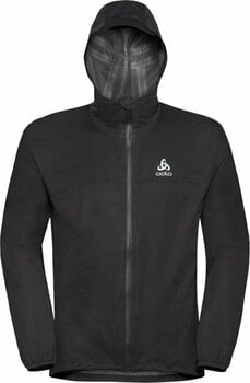 Running jacket Odlo The Zeroweight Waterproof Jacket Men's Black S Running jacket - 2