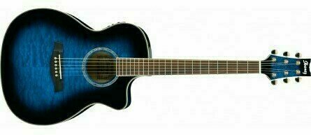 Electro-acoustic guitar Ibanez A 300E TBS - 3