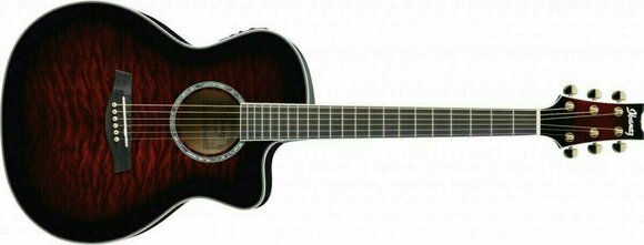 Elektro-akoestische gitaar Ibanez A 300E TCS - 3
