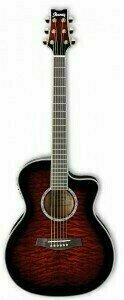 Electro-acoustic guitar Ibanez A 300E TCS - 4