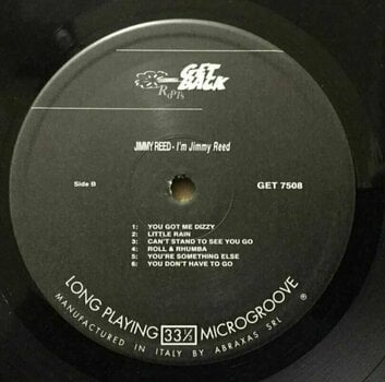 Vinyl Record Jimmy Reed - I'm Jimmy Reed (LP) - 3