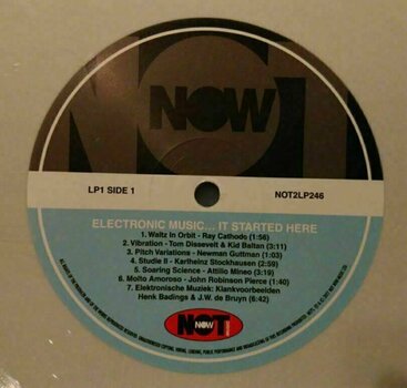 Vinyl Record Various Artists - Electronic Music… It Started Here (Grey Vinyl) (2 LP) - 2