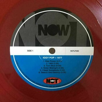 Vinyl Record Iggy Pop - 1977 (Red Vinyl) (LP) - 2