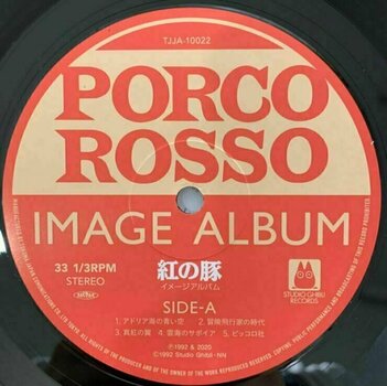 Vinylskiva Original Soundtrack - Porco Rosso (Image Album) (LP) - 2