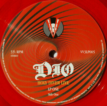 Vinyl Record Dio - Holy Diver (Red Vinyl) (3 LP) - 3