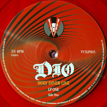 Vinyylilevy Dio - Holy Diver (Red Vinyl) (3 LP) - 4