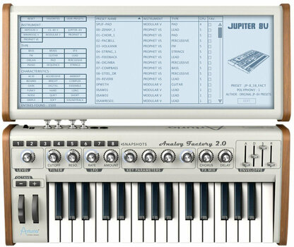 VST Instrument Arturia ANALOG FACTORY 2.5 - 2