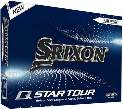 Нова топка за голф Srixon Q-Star Tour Golf Balls Pure White - 2