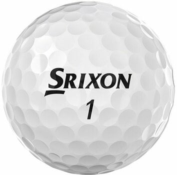 Нова топка за голф Srixon Q-Star Tour Golf Balls Pure White - 3