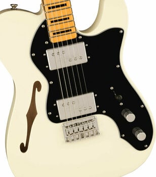 Elektrische gitaar Fender Squier FSR Classic Vibe '70s Telecaster Thinline Olympic White - 3