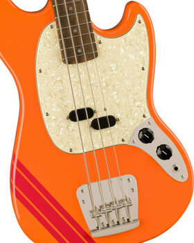 Електрическа бас китара Fender Squier FSR Classic Vibe '60s Competition Mustang Bass Capri Orange - 3