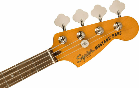 4-string Bassguitar Fender Squier FSR Classic Vibe '60s Competition Mustang Bass Capri Orange - 5