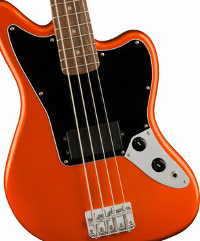 E-Bass Fender Squier FSR Affinity Series Jaguar Bass Metallic Orange - 3