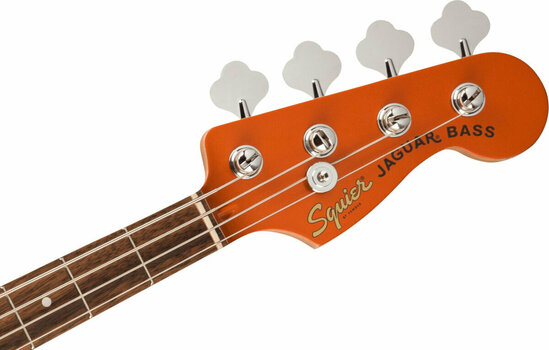 4-strängad basgitarr Fender Squier FSR Affinity Series Jaguar Bass Metallic Orange - 5
