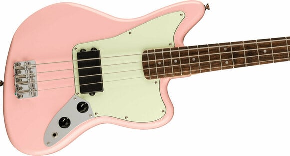 Basse électrique Fender Squier FSR Affinity Series Jaguar Bass Shell Pink - 4