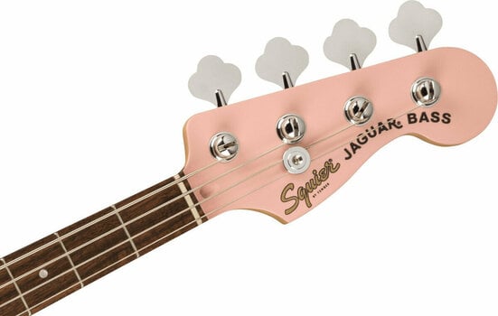 Basse électrique Fender Squier FSR Affinity Series Jaguar Bass Shell Pink - 5