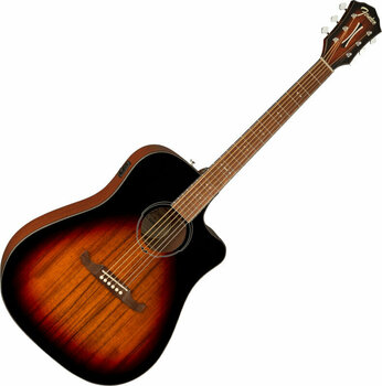 Dreadnought elektro-akoestische gitaar Fender FA-325CE Dao Exotic 3-Tone Sunburst - 3