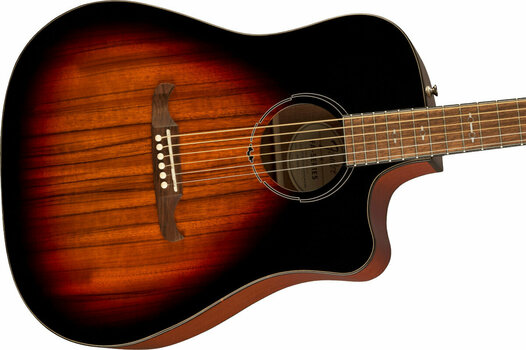 guitarra eletroacústica Fender FA-325CE Dao Exotic 3-Tone Sunburst - 4