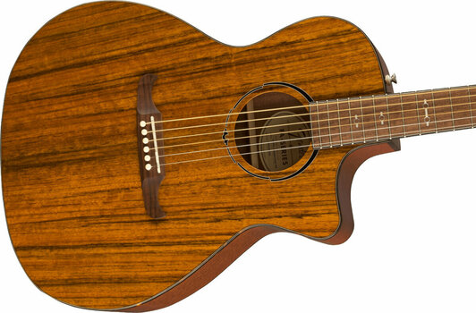 elektroakustisk gitarr Fender FA-345CE Ovangkol Exotic Natural - 4