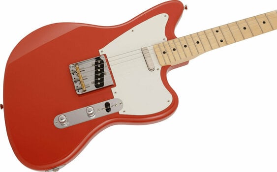 Електрическа китара Fender MIJ Offset Telecaster MN Fiesta Red - 4