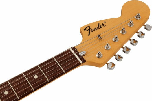 Guitarra electrica Fender MIJ Traditional Mustang Reverse Head 3-Color Sunburst - 5