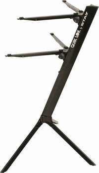 Folding keyboard stand QUIK LOK SL-911ALU BK Folding keyboard stand Black - 2