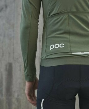 Maglietta ciclismo POC Ambient Thermal Men's Jersey Maglia Epidote Green 2XL - 3