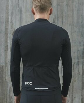 Cycling jersey POC Ambient Thermal Men's Jersey Jersey Black L - 4