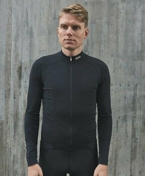 Μπλούζα Ποδηλασίας POC Ambient Thermal Men's Jersey Φανέλα Black S - 3