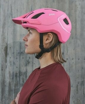 Bike Helmet POC Axion Actinium Pink Matt 48-52 Bike Helmet - 6