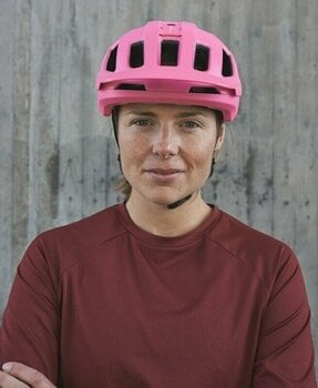Cyklistická helma POC Axion Actinium Pink Matt 51-54 Cyklistická helma - 5