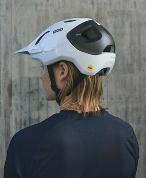 Bike Helmet POC Axion Race MIPS Hydrogen White/Uranium Black Matt 48-52 Bike Helmet - 6