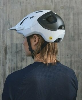 Bike Helmet POC Axion Race MIPS Hydrogen White/Uranium Black Matt 51-54 Bike Helmet - 6