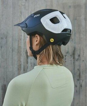 Bike Helmet POC Axion Race MIPS Uranium Black Matt/Hydrogen White 55-58 Bike Helmet - 6