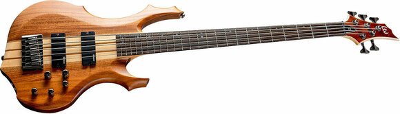 5-string Bassguitar ESP LTD F-5E Mahogany Natural Satin - 3