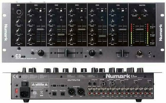 DJ-Mixer Numark C3-USB DJ-Mixer - 2