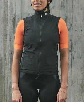 Biciklistička jakna, prsluk POC Enthral Women's Gilet Uranium Black XL Prsluk - 3