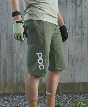 Cyklo-kalhoty POC Essential Enduro Shorts Epidote Green M Cyklo-kalhoty - 6