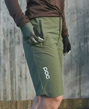 Calções e calças de ciclismo POC Essential Enduro Women's Shorts Epidote Green M Calções e calças de ciclismo - 6