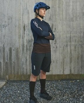 Calções e calças de ciclismo POC Essential Enduro Women's Shorts Uranium Black L Calções e calças de ciclismo - 3