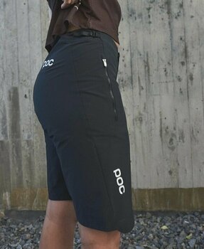 Calções e calças de ciclismo POC Essential Enduro Women's Shorts Uranium Black XS Calções e calças de ciclismo - 5