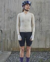 Kolesarski dres, majica POC Essential Road Women's LS Dres Light Sandstone Beige L - 2