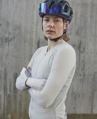 Kolesarski dres, majica POC Essential Road Women's LS Dres Light Sandstone Beige L - 4