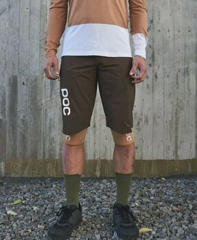 Kolesarske hlače POC Guardian Air Shorts Axinite Brown XL Kolesarske hlače - 4
