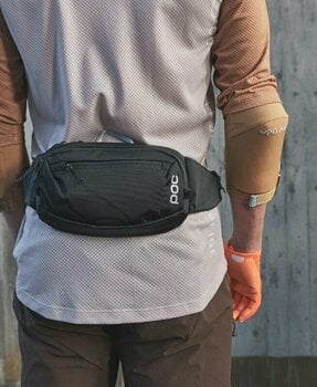 Cycling backpack and accessories POC Lamina Hip Pack Uranium Black Waistbag - 4